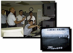 Instructors Tour Vessel Trafficing - Monitor Inset